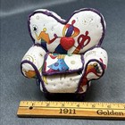Old Mary Engelbreit Dritz Collectible Armchair Pin Cushion Fabric Sewing Decor