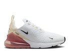 Nib Womens Nike Ah6789 123 Air Max 270 White black ivory-muslin Shoes Sneakers