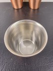 Set Of 12 Vintage-style Matte Copper Tumbler Cups   Large Shot Glasses  4  X 4  