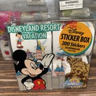 Vintage Disneyland Resort Vacation princess tinker Bell Stickers 200 600 Nip