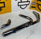 17-25 Oem Harley-davidson Touring Exhaust Header Pipe Heat Shields Chrome Nto