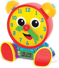 - Telly Jr  Teaching Time Clock - Primary Color - Telling Time Teaching Clock - 