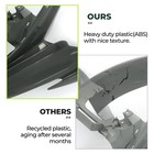 For Yamaha Raptor 700 700r Plastics Kit Bodywork Fenders Complete Set 06-25 Gray