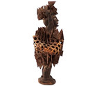 Mid Century Nkisi Nkondi Mystical Protection Statuette Congo Power Figure