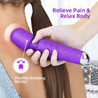 Handheld Massager 20 Speed Wand Vibrating Massage Magic Full Body Therapy Motor 