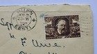 1945 Russia Estonia Postal Cover Envelope Herzen Stamp Scott A551 30k