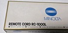Nos Vintage Minolta Rc-1000l Remote Control Cord In Box 