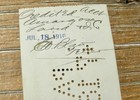 1910 Goldfield  Nevada   ghost Town   amargosa Land   Ins  Co  Cook Bank Check