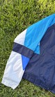 Nike Men s Colorblock Windbreaker Jacket Full-zip Navy blue white Size L