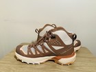 Salomon X Ultra 360 Edge Mid Gtx Shortbread Brown Women   s Hiking Boots Nwob 10