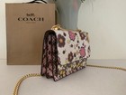 Nwt Coach Cdw82 Mini Klare Crossbody Bag With Floral Print Leather Pink Multi