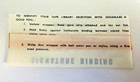 Signature Binding Strip Genuine 23k Gold For Reel To Reel Tape   Tapes - Vintage