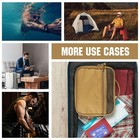 Hanging Travel Toiletry Bag For Men Large Capacity Dopp Kit Durable Bathroom