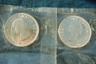 Lot 2 Beautiful Canada Proof-like Dollars 1963 80  Silver In Mint Pckg Near Melt