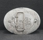 Wa11148  nos  Vintage 1980s   sheplers Western Wear    cattle Drive  Belt Buckle