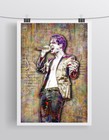 Brendon Urie Of Panic At The Disco 8x10in Poster Brendon Urie Tribute Free Ship