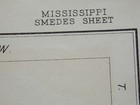 1902 Soil Map Smedes Mississippi Sunflower Rv Valley Park Approx 33 X 18  10249
