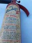 Antique Randolph 2 Carbon Dioxide Fire Extinguisher With Wall Mount 