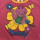Barney The Dinosaur Girl   s 3t Colorful Shirt 90   s