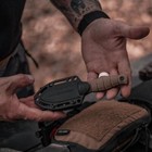 Takumitak 6 5  Full Tang Tactical Edc Fixed Blade Knives Molle Webbing Clip