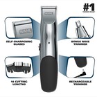 Wahl Usa Stainless Steel Lithium Ion 2 0  Beard Trimmer For Men  Electric Shaver
