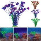 Artificial Aquarium Plants Decor Fish Tank Vividly Water Plant Grass Ornament Us