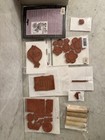 Huge Mega Lot Over 150 Vintage   Modern Wood Rubber Stamp Varying Sizes   Themes