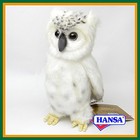 Hansa Hansa Plush Toy 6155 White Owl 18 Snow Owl New