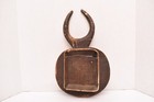Antique African Ivory Coast Baule Goli Kple Kple Mask Wood 18  X 10 