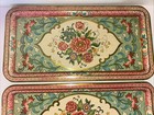 Vintage Daher Decorated Metal Ware Rectangle 11101 Tray Made In England