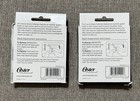  2  New Genuine Oster 0a - 3 64  1 2mm Replacement Blade For Titan Turbo 77 Lot