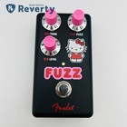 Fender X Hello Kitty Fuzz Black Guitar Effect Pedal Compact Effector Limited New