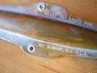 Old Antique Vintage Fish Weight Scale Brass Brin Mfg Newark Nj  Pat Appld For