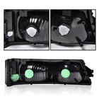 Led Headlights Tail Lights Smoked Black For Chevy Silverado 1500 2500 03-06