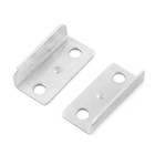 Window Metal L Shape Shelf Corner Brace Right Angle Bracket 28 X 13 X 8mm 10pcs