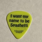 Shinedown Tour Guitar Pick Ultra Rare From The Concert Stage Plectrum Spaghetti