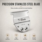 0 2mm Wide T-blade For Oster Model 59   T-finisher Trimmer Pet Grooming 2-pack