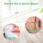 Eyebrow Wax Sticks Applicator  Wood Wax Spatulas For Face Hair Removal Sticks