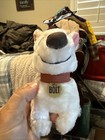Disney Store 7  Bolt Plush Stuffed White German Shephard Dog Stuffed Animal Toy