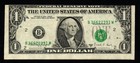1988a  1 Misalignment 3rd Print Error Beautiful Au  Federal Reserve Note 