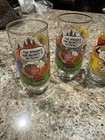 Vintage Mcdonald s Camp Snoopy Glasses Set Of 4