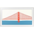 Samsung 65-inch The Frame Customizable Bezel - Modern White Vg-scfa65wtbza - Ope