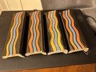 Mosaic Tile Co  Amazing Original Art Deco Bullnose Trim Caps - 1930s - Very Rare