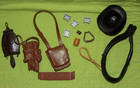 1960 s Marx Johnny West Wilderness Scout Daniel Boone Wampum Belt Hides   More