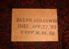 Rare Allan Holdsworth 1982 Roxy Theatre Ticket First American Solo Performance