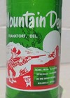 Frankford  Del Delaware Mountain Dew Soda Bottle W spelling Error