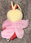 Fisher Price Musical Pull Crib Toy Butterfly Plush Baby Red Pink Yellow 2013