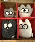 New Official Simon s Cat Mini Meows Palm Plush Figure Set Of 4 Kitten Teddy Jazz