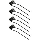 4 Pack Of New Aftermarket Rake   Tedder Teeth Fits Walton Fits Rossi Fits Galfre