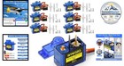 Micro Servo Motor For Arduino 6 Pcs Metal Gear 4 8-6v 180   Rc Robot Arm
